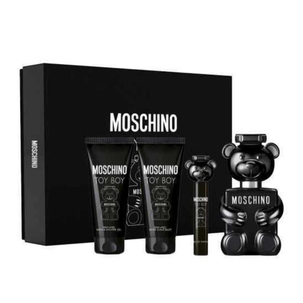 MOSCHINO TOY BOY SET 4p 3.4oz M EDP