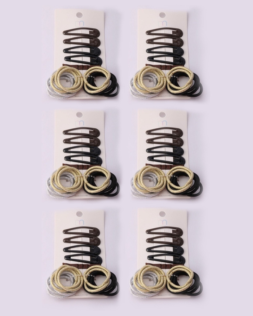 Accesorios para el Cabello Media Docena Variado