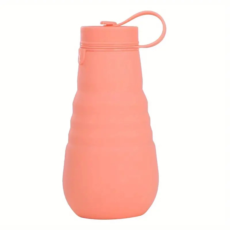 Botella De Agua Plegable De Silicona De 500 Ml