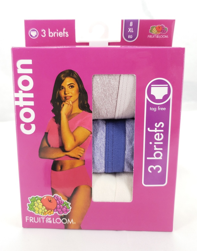 3 Pantys briefs de algodon de mujer