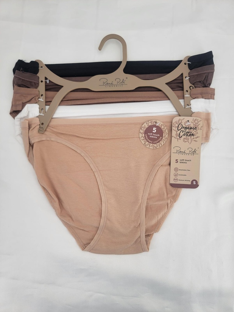 5 Pack panty bikini de algodon