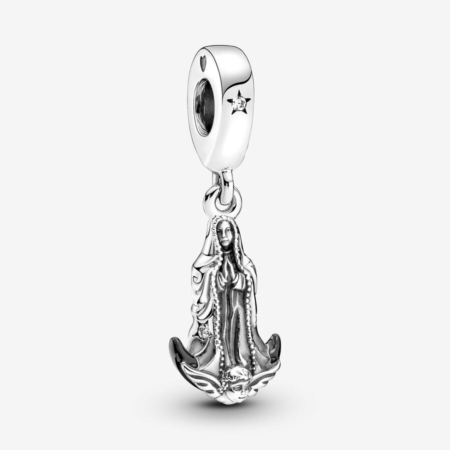 Charm Colgante con Motivo de la Virgen de Guadalupe