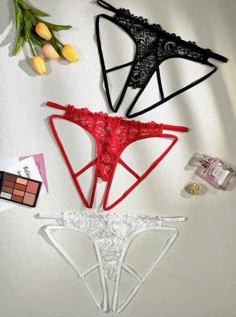 Classic Sexy 1 bragas con encaje floral