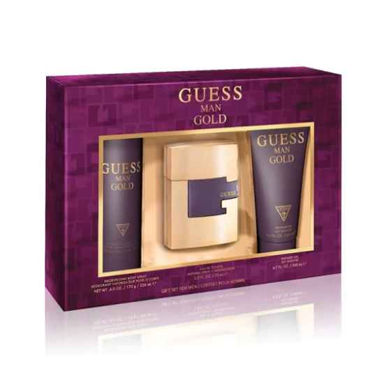 GUESS GOLD SET 3p 2.5oz M EDT SP