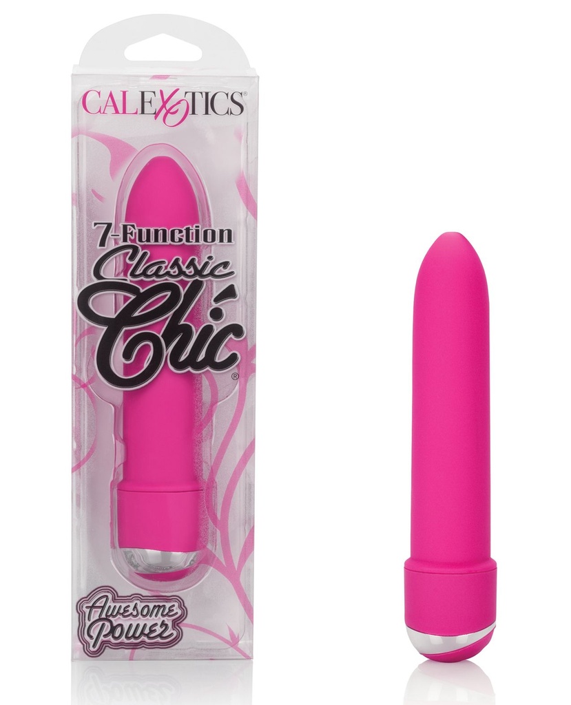 Classic Chic 4.25&quot; - 7 Function Pink