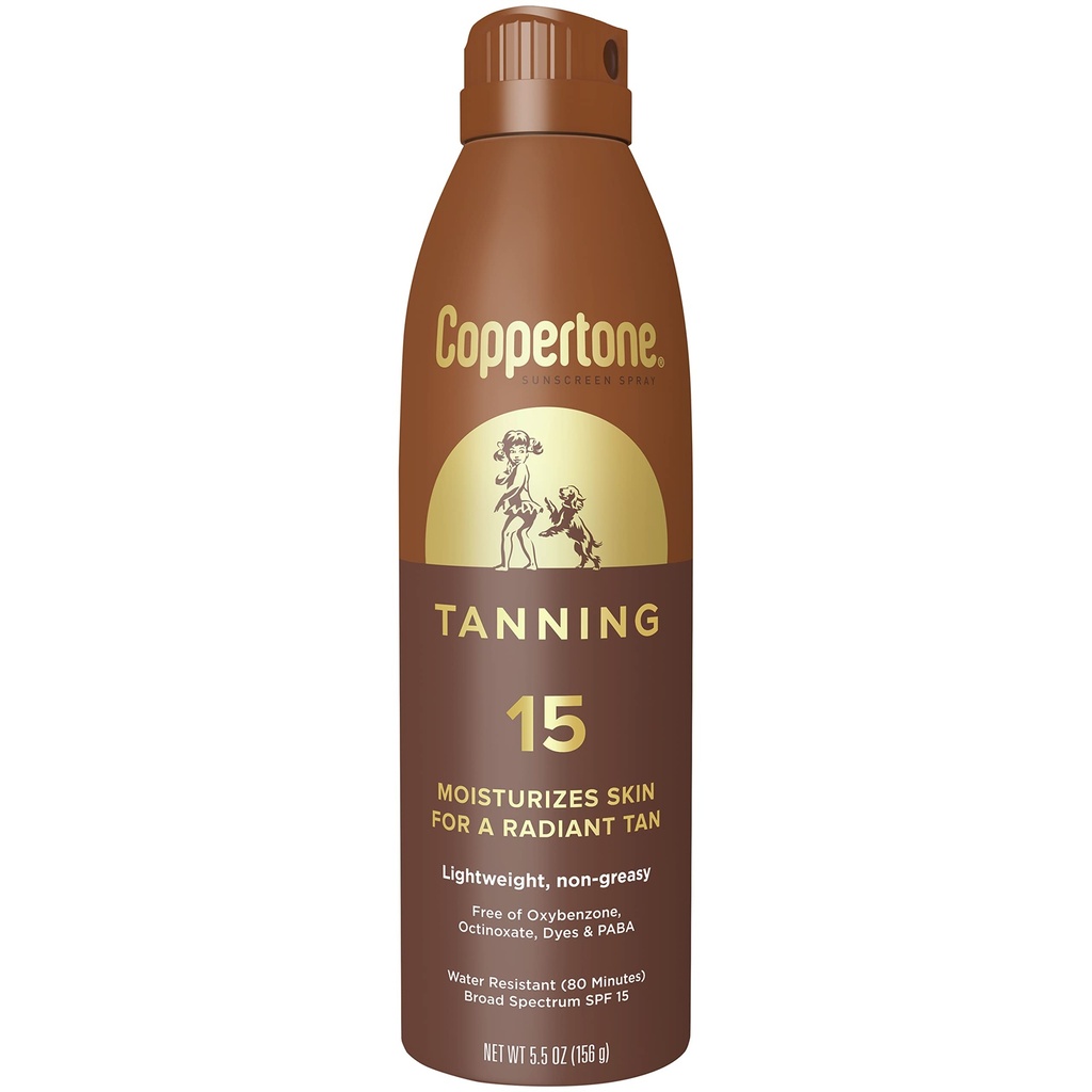 Coppertone Tanning 15 Moisturizes 5.5fl.oz