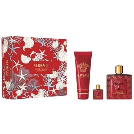 VERSACE EROS FLAME SET 3p 3.4oz EDP