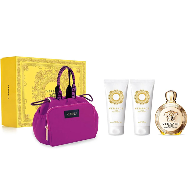 VERSACE EROS SET 4p 3.4oz W EDP