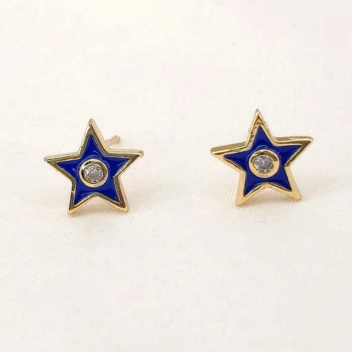 Arito de Brass Mini dot star blue