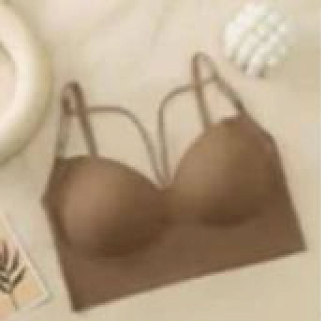 Bralette top color cafe