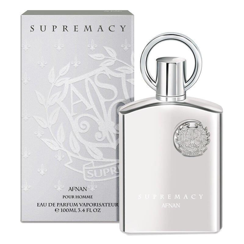 AFNAN SUPREMACY SILVER MEN 3.4 OZ. EDP SP