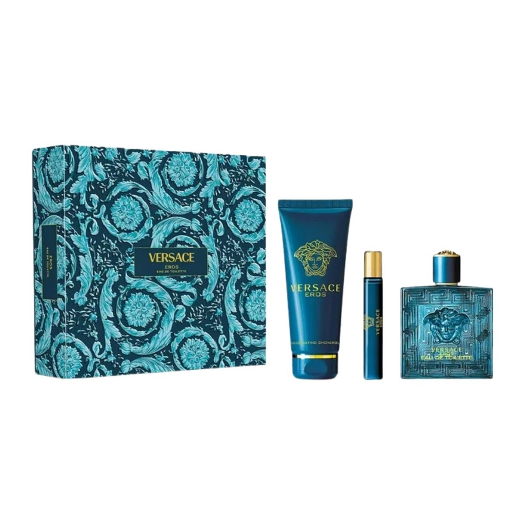 VERSACE EROS SET 3p 3.4oz M EDP