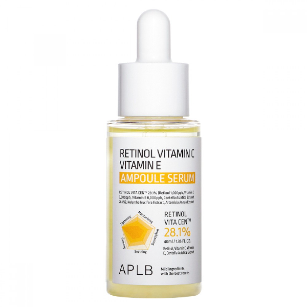 APLB Retinol Vitamin C Vitamin E Ampoule Serum [40ml]