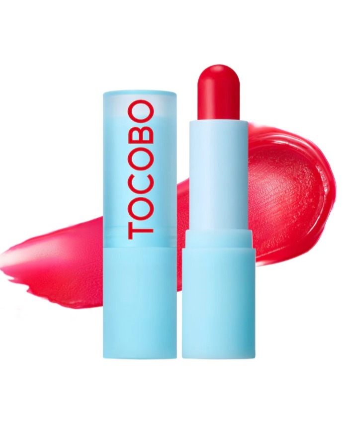 Tocobo Glass Tinted Lip Balm - [#011 Flush Cherry]