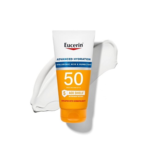 Eucerin Advanced Hydration Sunscreen Lotion - SPF 50 - 5 fl oz