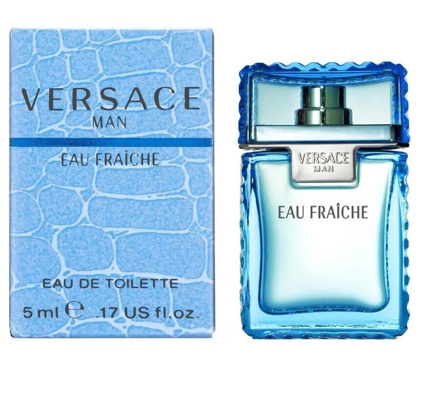 MINI VERSACE EAU FRAICHE MEN 0.17 OZ. EDT SP