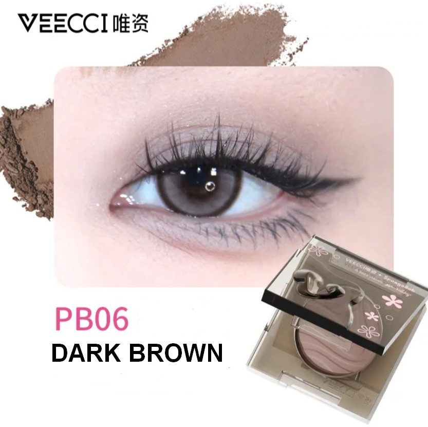 Veecci Velvet Mud Eyeshadow Spongebob Limited Edition - [PB06 Brown]