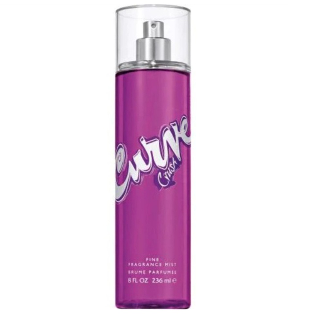 BODY MIST WOMEN LIZ CLAIBORNE CURVE CRUSH 8.0 OZ.