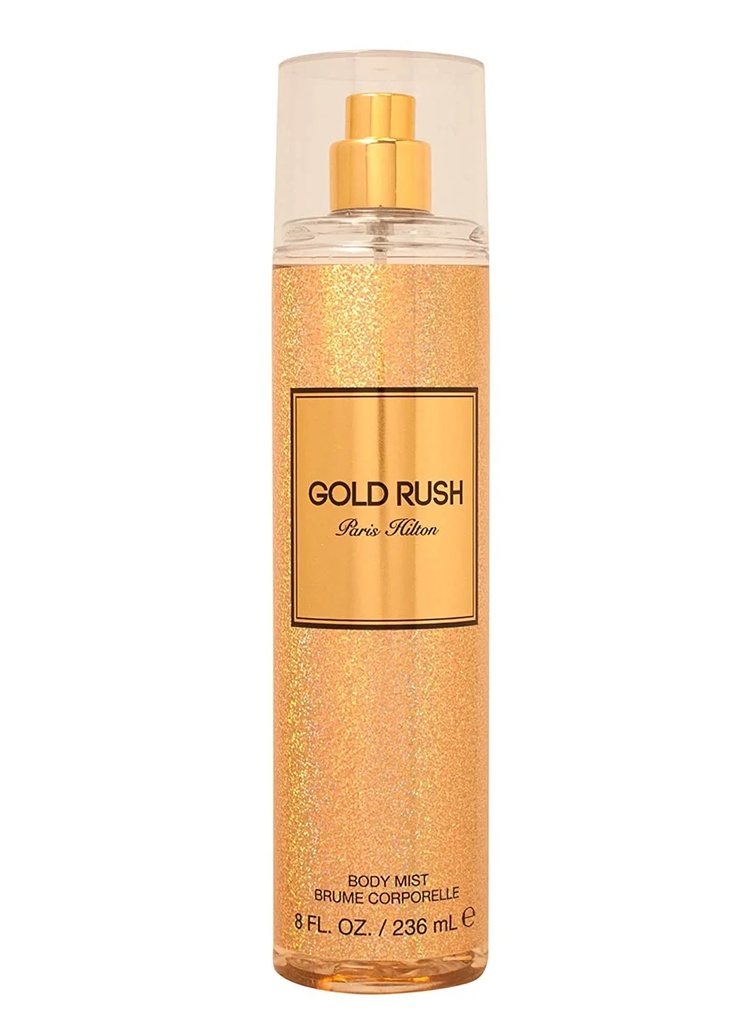 BODY MIST WOMEN PARIS HILTON GOLD RUSH 8.0 OZ. SP