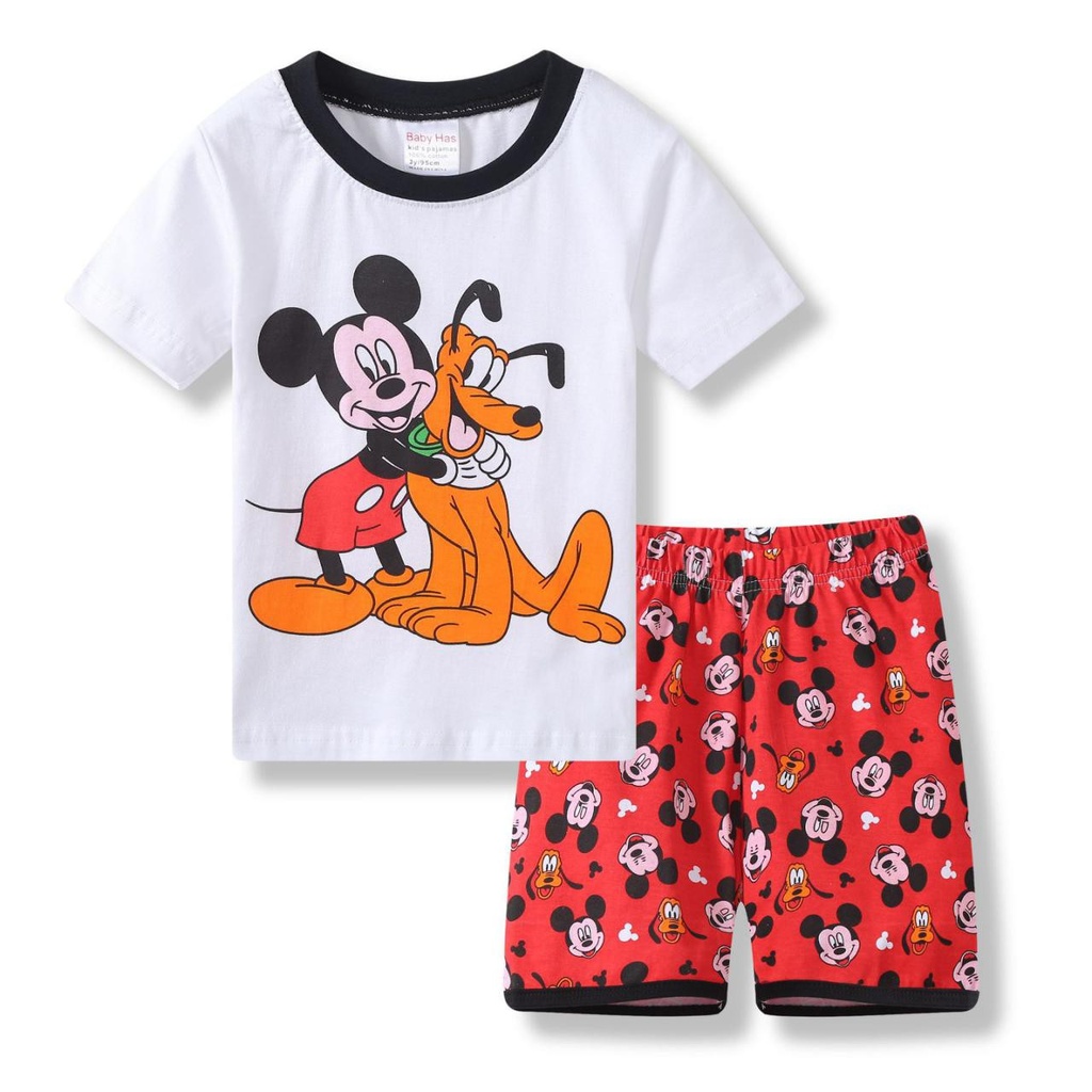 Pijama Short kids de dibujos animados