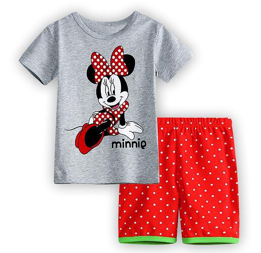 Pijama Short kids de dibujos animados