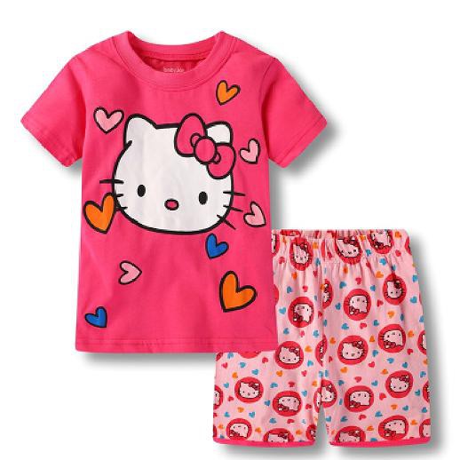 Pijama Short kids de dibujos animados