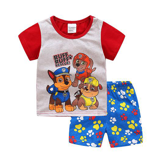 Pijama Short kids de dibujos animados