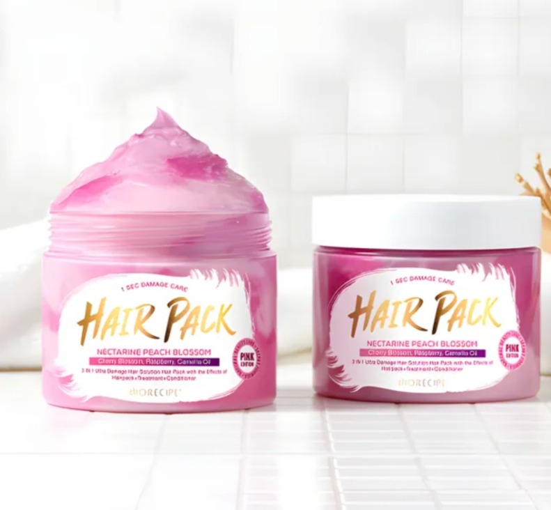 MACQUEEN Biorecipe 1 Sec Damage Care Hair Pack Pink Edition [300g]