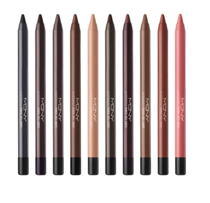 MACQUEEN The Big Waterproof Pencil Gel Liner - 10 Colors [#01 Smoky Roasting Latte] (copia)