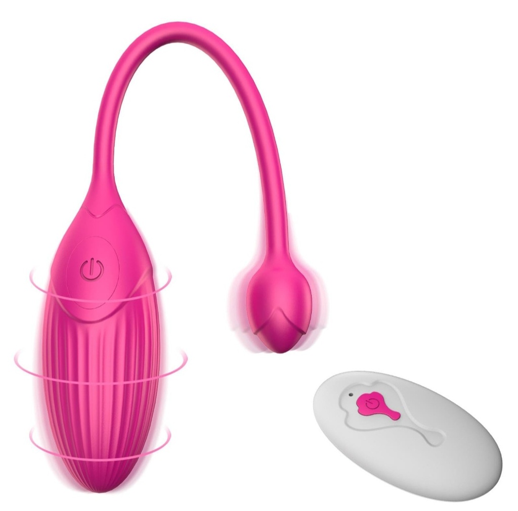 Vibrador de punto G con control remoto