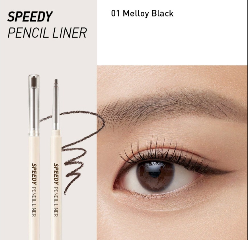 Peripera- Speedy Pencil Liner - [#01 Melloy Black]