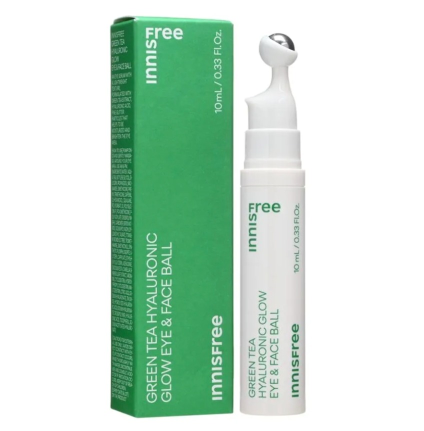 Innisfree - Green Tea Hyaluronic Glow Eye &amp; Face Ball [10ml]