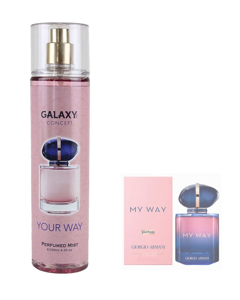 Galaxy Concept Perfumed Mist Your Way 250ml 8.5 fl.oz