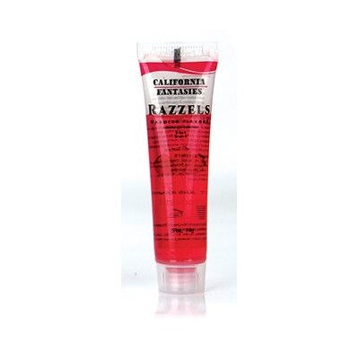 Razzels 3 in 1 Warming Lubricant  - .5 oz Tube - Strawberry