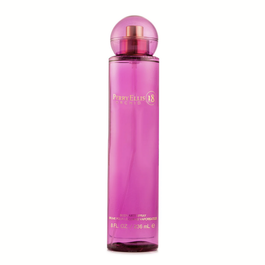 BODY MIST WOMEN PERRY ELLIS 18 ORCHID 8.0 OZ.