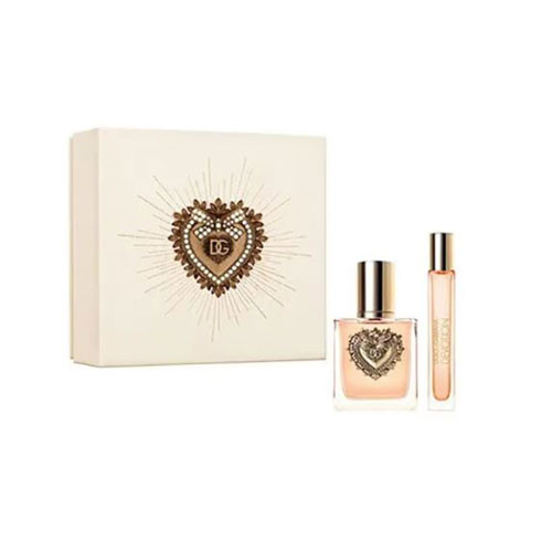 SET DOLCE &amp; GABANNA DEVOTION WOMEN ( 2 PC)1.7 OZ EDP SP  / TRAVEL SPRAY