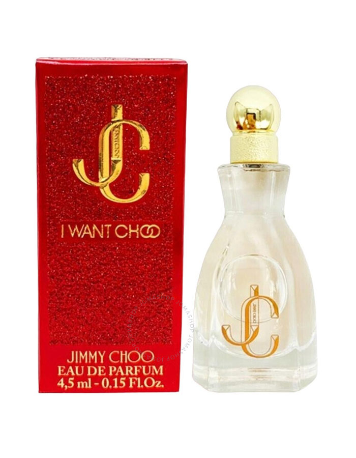 JIMMY CHOO I WANT MINI o.15oz W Eau Parfum