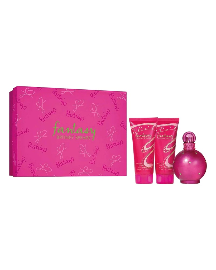 FANTASY SET 3p 3.3oz W EDP SPRAY