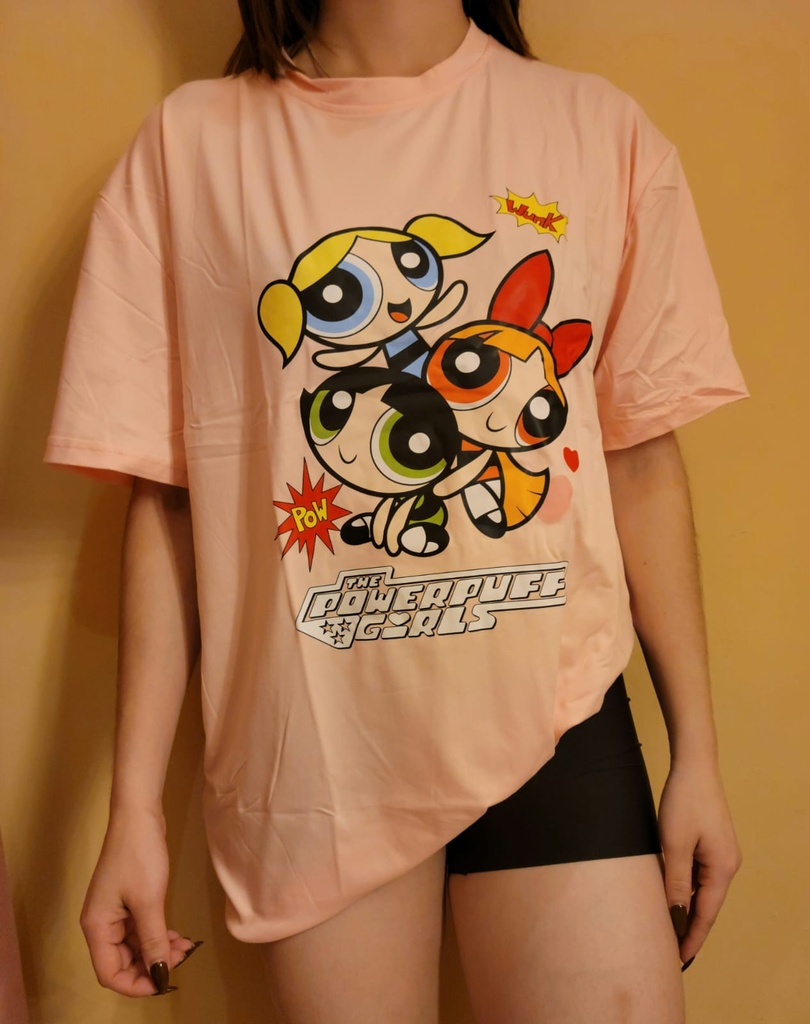 Camisa pijama con estampado de dibujos animados