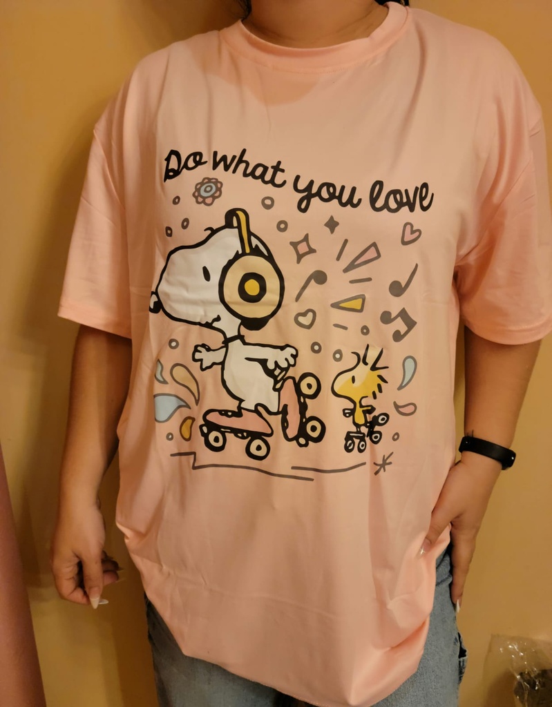 Camisa pijama con estampado de dibujos animados