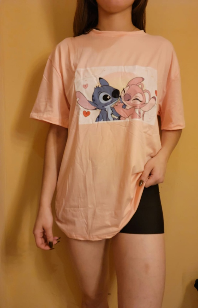 Camisa pijama con estampado de dibujos animados