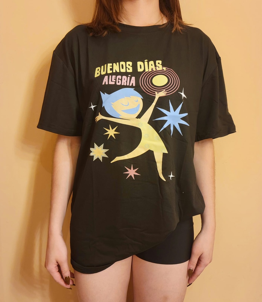 Camisa pijama con estampado de dibujos animados