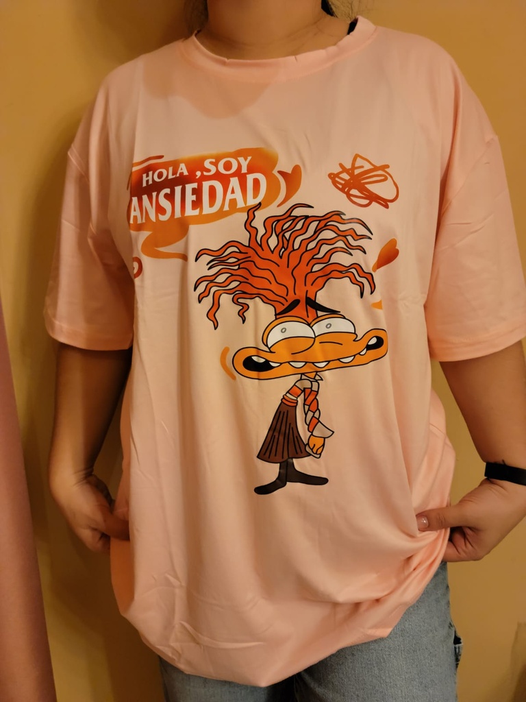 Camisa pijama con estampado de dibujos animados