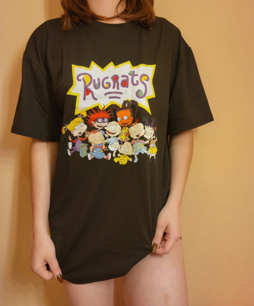 Camisa pijama con estampado de dibujos animados