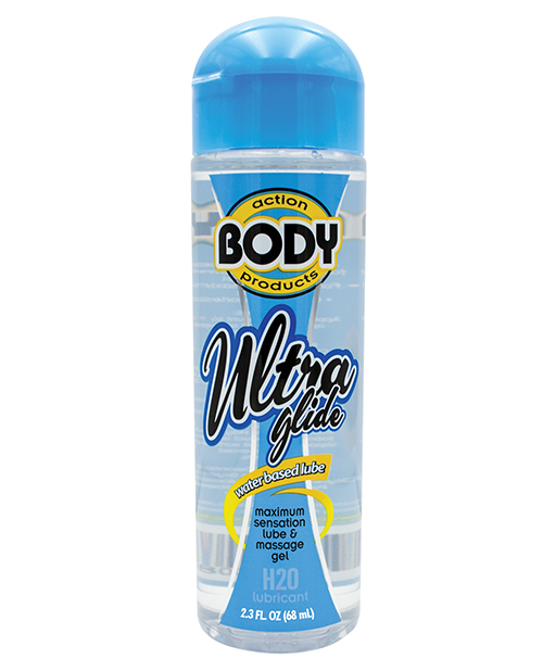 Body Action Ultra Glide Water Based - 2.3 oz Bottle