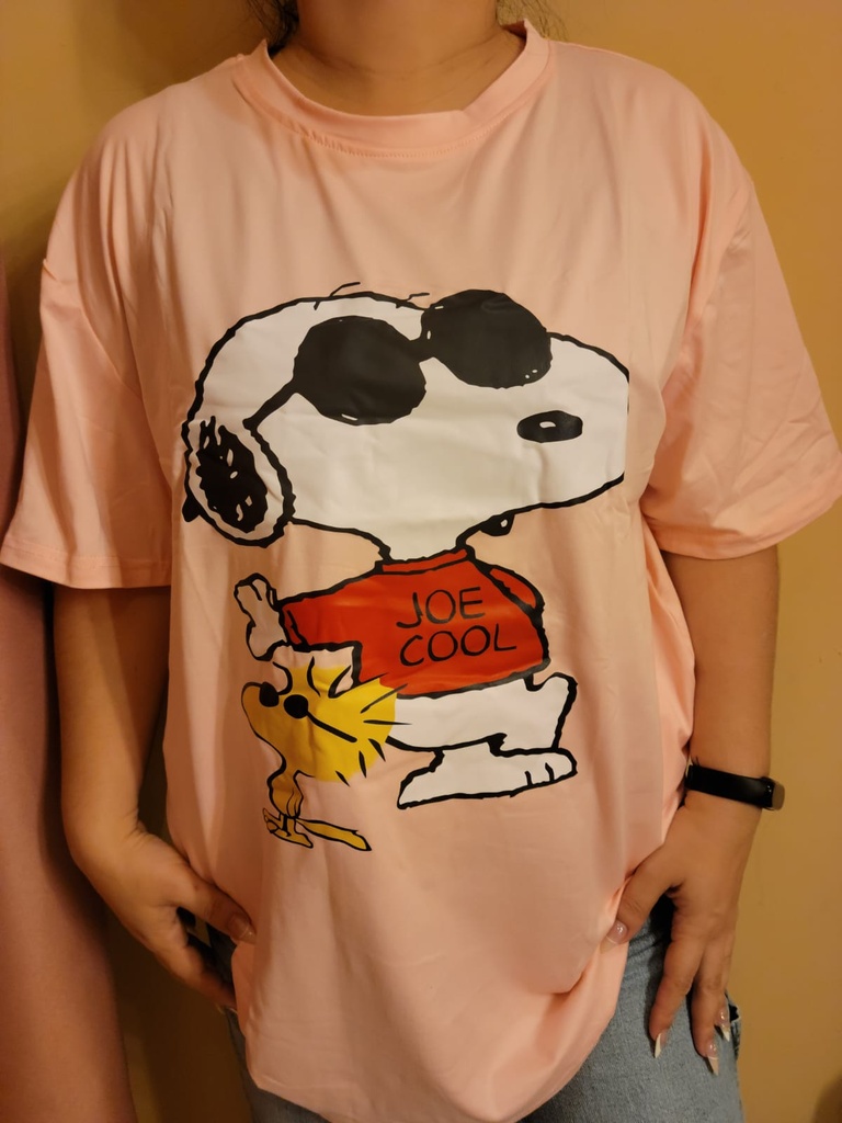 Camisa pijama con estampado de dibujos animados