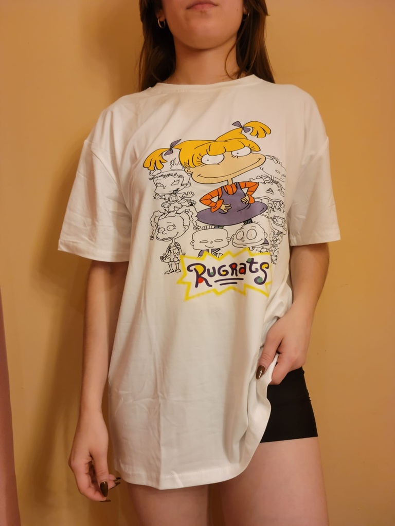 Camisa pijama con estampado de dibujos animados