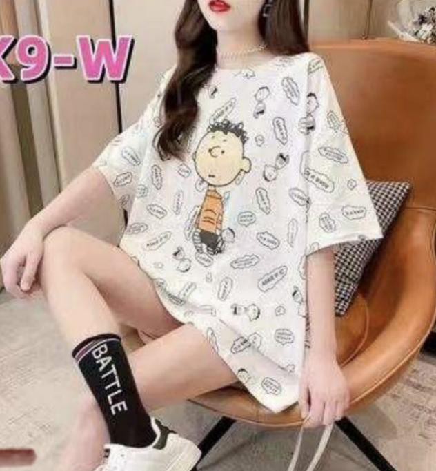 Camison pijama con estampado de dibujos animados