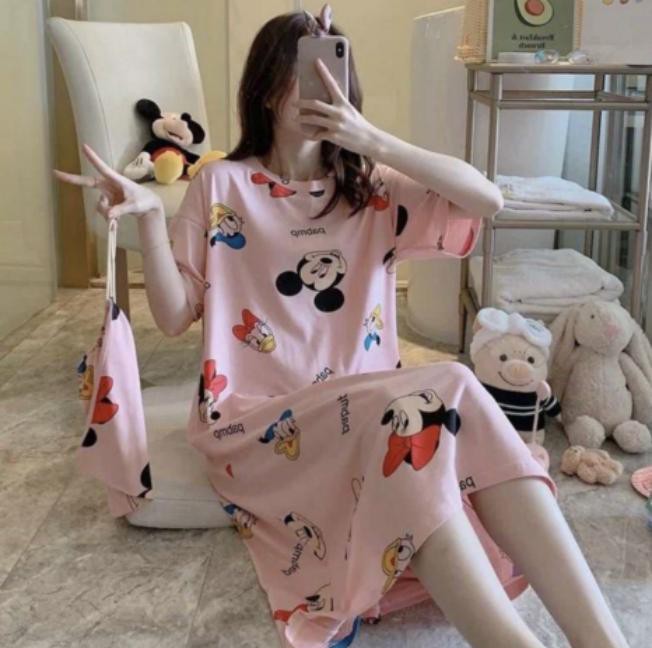 Camison pijama con estampado de dibujos animados