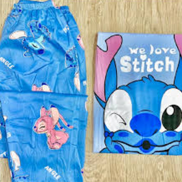 Pantalon pijama con estampado de dibujos animados